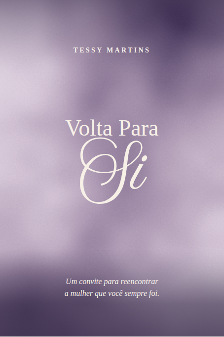 Capa do e-book Volta Para Si